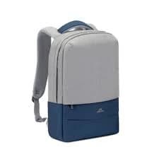 Bel çantası Rivacase 7562 Grey/Dark Blue 15.6”